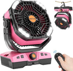 WESTTREE Camping Fan Oscillating Portable Fan 20000mAh Battery Powered Fans - Image 8