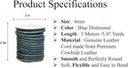 GENIQUE Real/Genuine Round Leather String Cord - Image 3