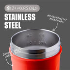 BlenderBottle Strada Shaker Cup Insulated Stainless Steel Water Bottle - Image 3