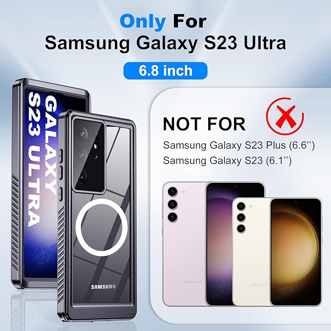 for Samsung Galaxy S23 Ultra Waterproof Case - Image 2