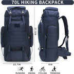 Hiking Backpack for Men 70L/100L Camping Backpack Military Rucksack Molle 3 - Image 2