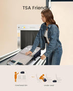 LOVEVOOK 50L Travel Backpack for Women & Men, Airline Approved Carry On Luggage - Image 4