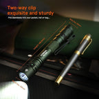 ACEBEAM TAC 2AA EDC Tactical Dual Modes Flashlight Rechargeable, 1600 High - Image 4