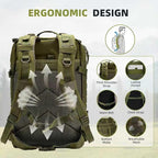 aiGear 45L Tactical Backpack for Men, All-Weather Military Assault Rucksack - Image 5