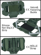 Tactical Gear Plate Carrier Vest Accessories Phone Chest Mount Holder - Image 5