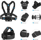 Chest Harness Head Strap Cell Phone Clip Kit - Image 2
