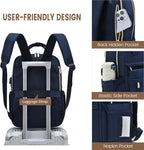 LOVEVOOK Laptop Backpack for Women 15.6 Inch Laptop Bag - Image 3