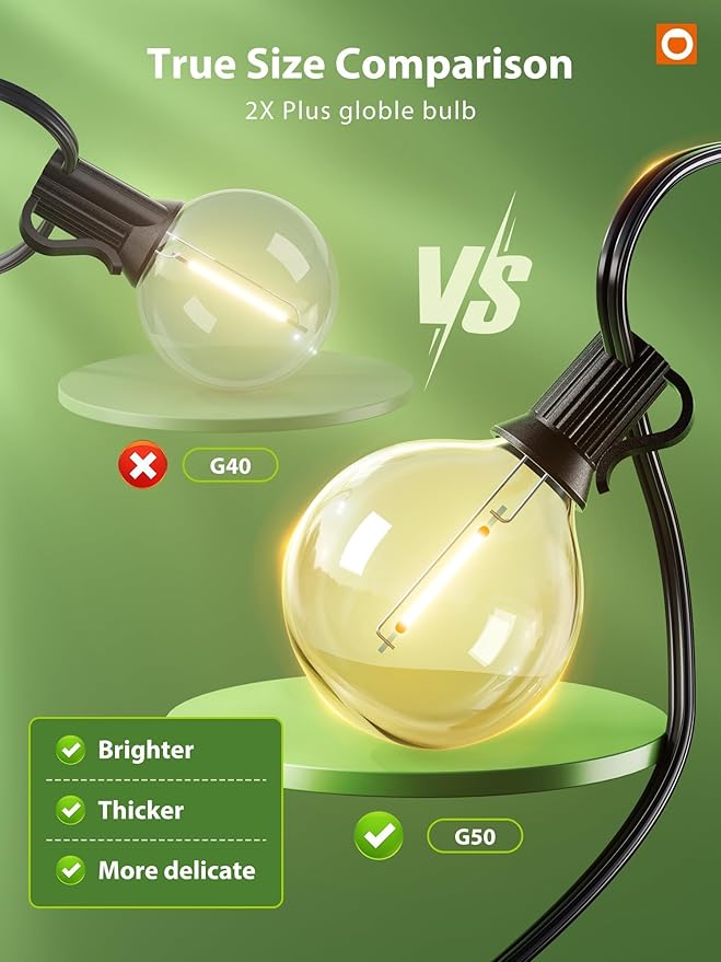 addlon 200FT Solar String Lights - Image 2