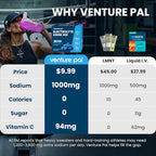 Venture Pal High Sodium Sugar Free Electrolytes Powder Packet, Zero Calories - Image 3