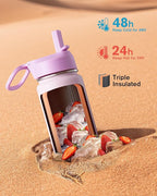 Coolflask Water Bottle 24 oz Insulated - Image 2