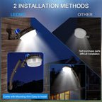 ledmo 120W LED Barn Light Dusk to Dawn Outdoor Lighting 18000lm 5000K LED - Image 3