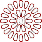 30PCS Aluminum Carabiner Clips - Image 5