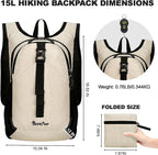 Seektop 15L Small Hiking Backpack - Image 4