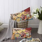 Cowgirls Wild West Pillow Covers 12 X 20 Far East Rodeo Round Up Win Ride Horse - Image 6