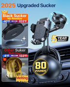 YRU True Upgrade for Safety Car Phone Holder Mount Patent & Military-Grade - Image 2