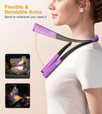 Gritin Book Light, Eye Caring 4-Color & 5-Brightness Neck Light Reading Light- - Image 6
