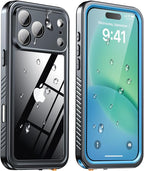 ANTSHARE for iPhone 17 Pro Max Case, IP68 Waterproof Shockproof Case, - 12 FT by Variouscasesforyourchoice