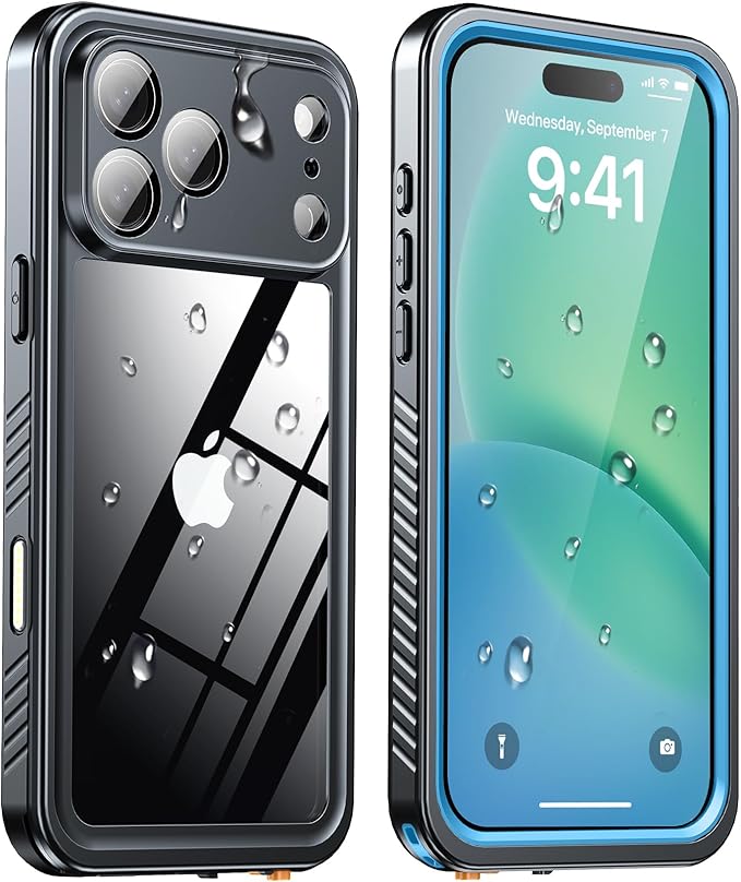 ANTSHARE for iPhone 17 Pro Max Case, IP68 Waterproof Shockproof Case, - 12 FT by Variouscasesforyourchoice