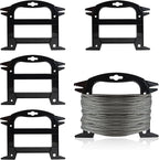 Cord Winder Organizer Plastic Rope Winder 6 Inch Paracord Spool Cord Storage by ORNAROVI