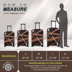 Explore Land Travel Luggage Cover Suitcase Protector Fits 27-30 Inch Case - Image 5