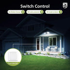 Philips 44W 3500LM ‌LED Security Flood Light‌ ‌Outdoor‌，Switch Controlled - Image 3