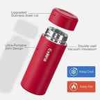 【Upgraded】Exllena Small Insulated Water Bottle 8 oz/250ml– Mini Insulated Water - Image 3