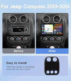 4G+64GB Android 13 Car Radio Stereo - Image 2