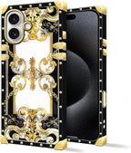 for iPhone 17 Case Luxury Golden Decoration - Image 2
