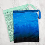 ALVABABY 2pcs Cloth Diaper Wet Dry Bags Waterproof Reusable - Image 6