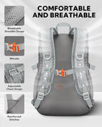 WATERFLY Small Lightweight Packable Backpack: 15L Mini Ultra Light Foldable - Image 3