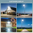 VOOJOY 8000W Solar Street Lights Outdoor Waterproof, Dusk to Dawn Solar Lights - Image 8