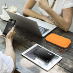 Orange Shockproof Hard EVA Carrying Case Travel Pouch - Image 6