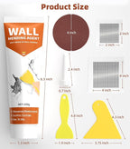 Spackle Wall Repair Kit, Drywall Repair Patch Kit, Simple Small Wall Hole - Image 7
