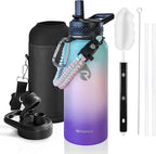 RAYMYLO Insulated Water Bottle 32 oz, Triple Wall Vacuum Stainless Steel by RAYMYLO