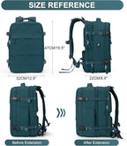 coofay Extra Large Backpack For Traveling On Airplane Carry On Backpack Flight - Image 4