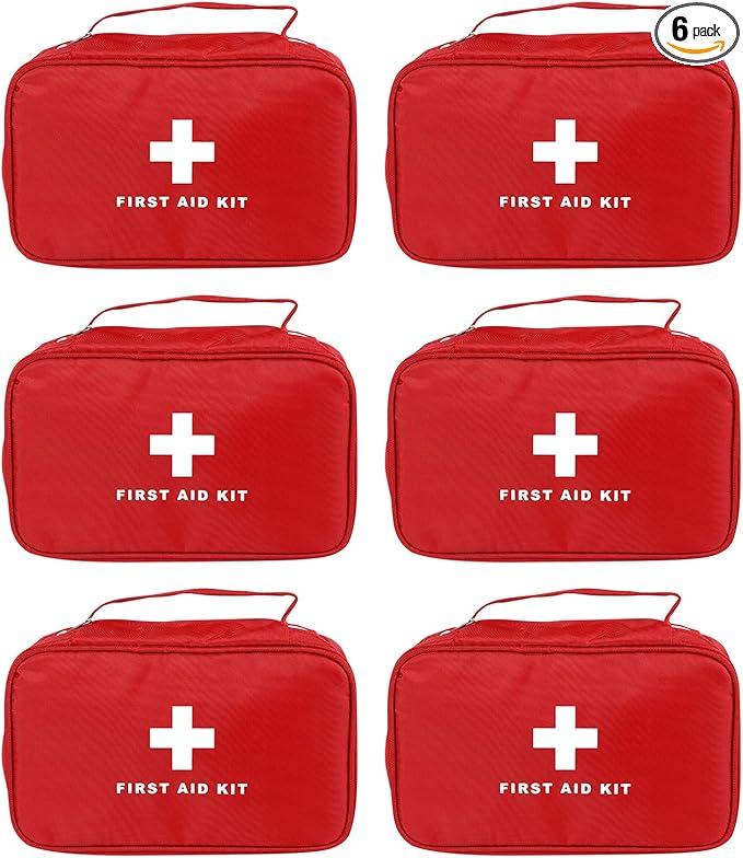 AOUTACC 6pcs First Aid Bag Empty, Waterproof Durable First Aid Kit Bag Empty by AOUTACC
