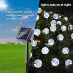 Toodour Solar String Lights Outdoor, 36ft 60 LED Globe String Light - Image 3