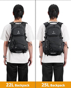 NOOLA Hydration Backpack with 3L Water Bladder, 22L / 25L Water Backpack - Image 2