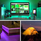 WOBANE Rechargeable LED Strip Light, 2000mAH Battery Powered Color Changing - Image 7