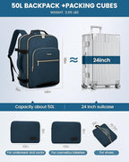 LOVEVOOK Travel Backpack for Women & Men 50L, Airline Approved Carry On - Image 5