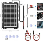 POWOXI-9W-Solar-Battery-Trickle-Charger-Maintainer -12V Portable Waterproof - Image 7