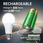 Kimjo 4 Pack Rechargeable Light Bulbs - Image 3