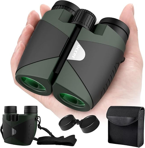 15x30 Compact Binoculars for Adults and Kids by occer