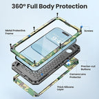 Mitywah Waterproof Case for iPhone Air, Military Grade Rugged Metal Case - Image 5