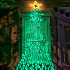Upgrade Solar String Lights for Outside 2 Pack Total 180FT 500LED String Lights - Image 5