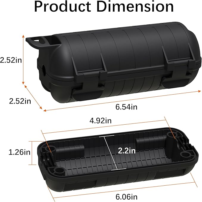 Extension Cord Cover Outdoor, 8 Pack IP54 Water-Resistant Power Cord Protector - Image 4