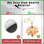 BORKUANA Leather Keychain Holder Case Compatible - Image 3
