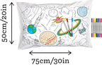 eatsleepdoodle - Coloring Pillowcase - Image 8