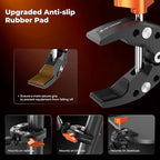 K&F CONCEPT 2 Pack Camera Mount Clamp, Super Crab Clamp - Image 5