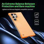 GRECAZO Slim Borderless for Samsung Galaxy S25 Ultra Phone Case 6.9" Ultra-Thin - Image 3